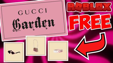 gucci garden roblox items